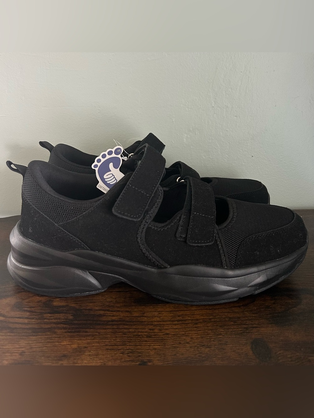 ORTOREX Womens Orthopedic Walking Shoes Black Size 10